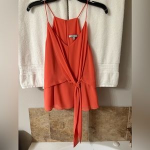 Naked Zebra Coral Top. Size M.